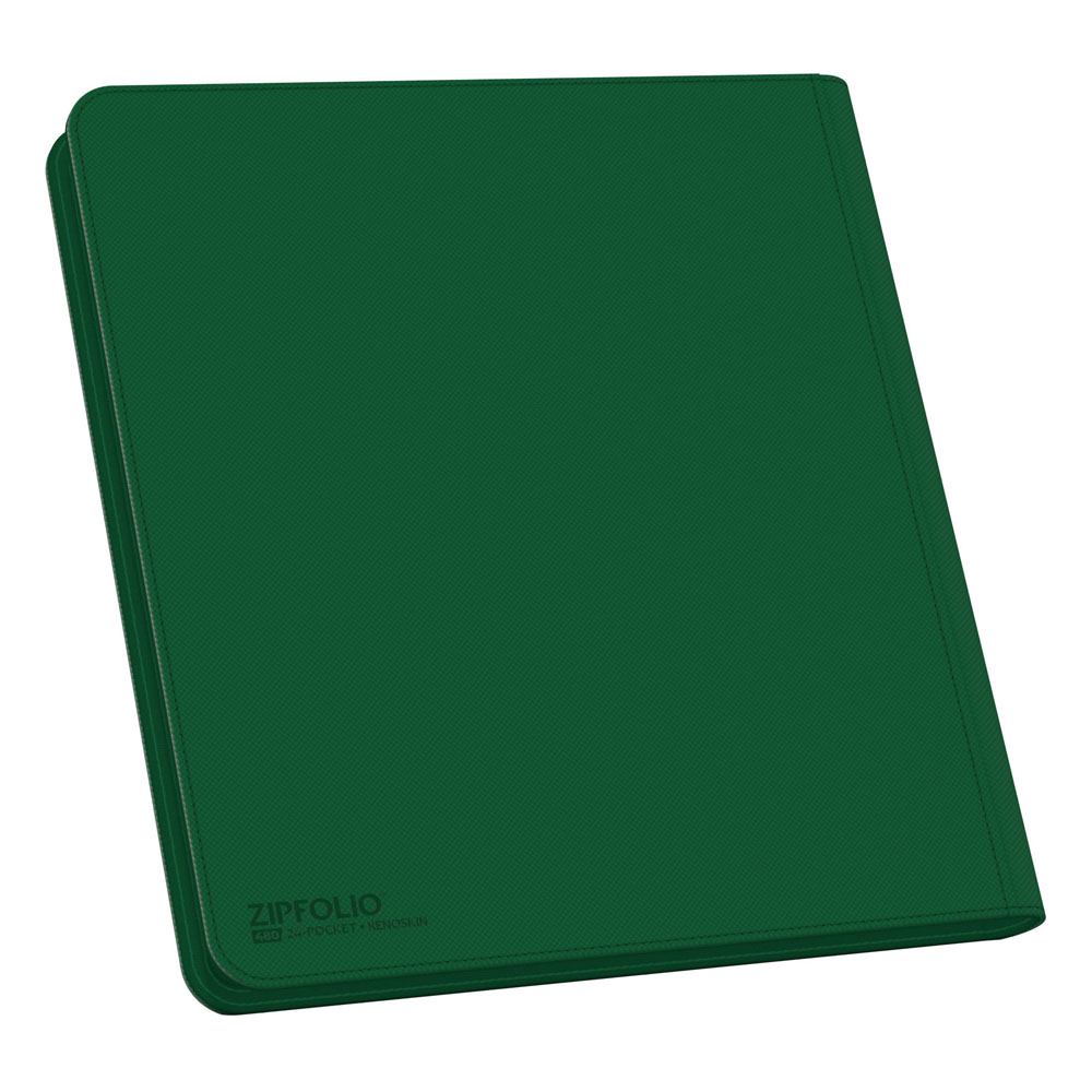 Ultimate Guard Zipfolio 480 - 24-Pocket XenoSkin (Quadrow) - Grün - Versand: 5-7 Tage nach Bestellung