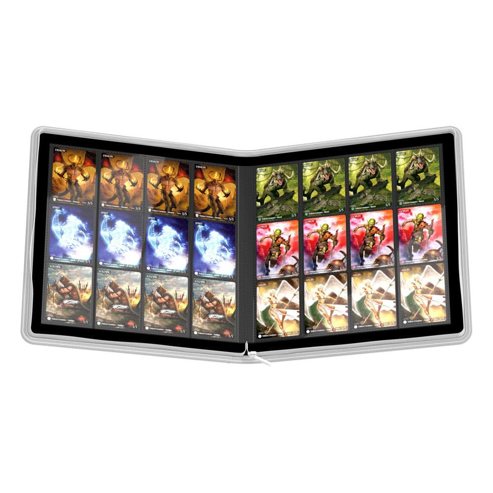 Ultimate Guard Zipfolio 480 - 24-Pocket XenoSkin (Quadrow) - Weiß - Preorder - ETA: 11.12.2025