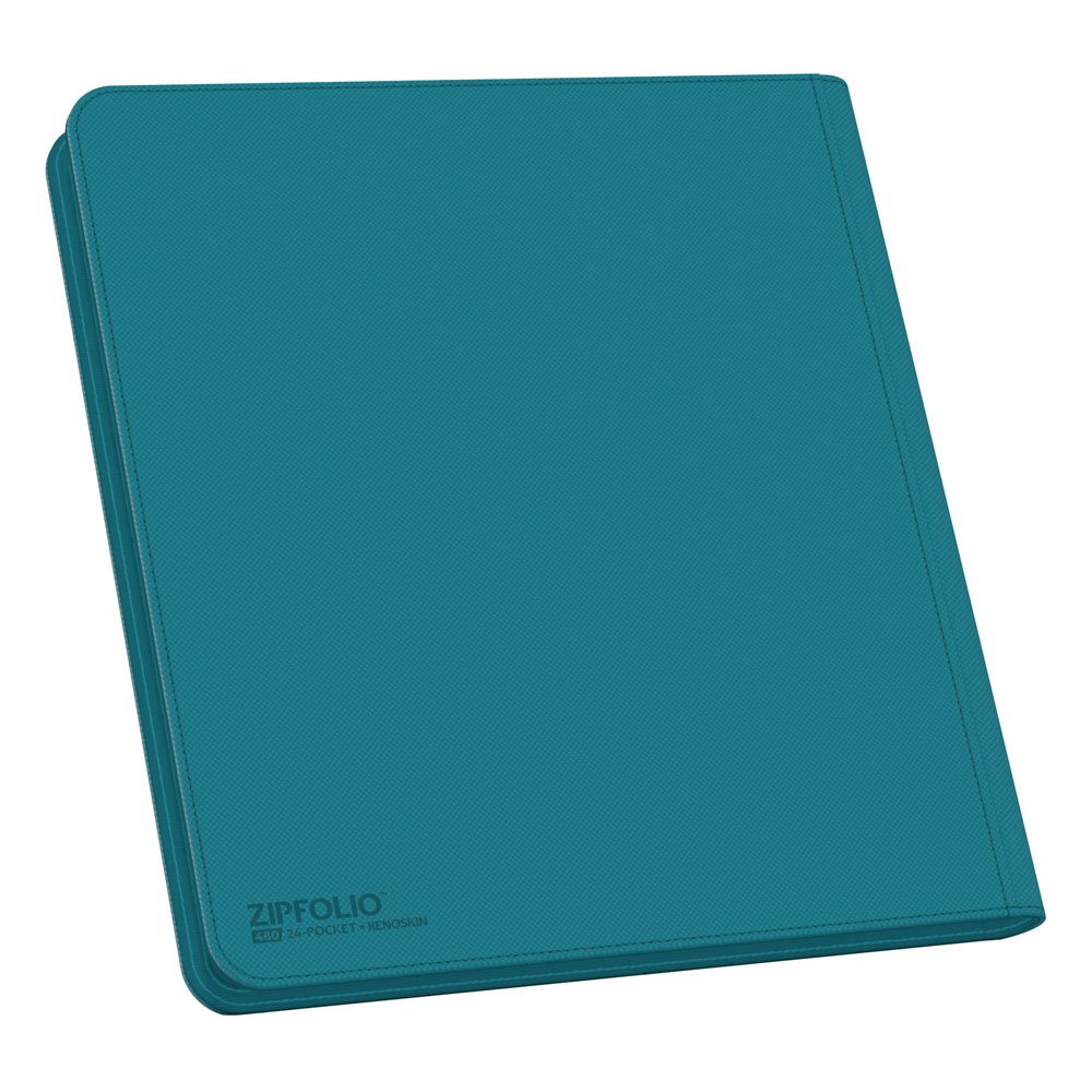 Ultimate Guard Zipfolio 480 - 24-Pocket XenoSkin (Quadrow) - Petrolblau - Versand: 5-7 Tage nach Bestellung