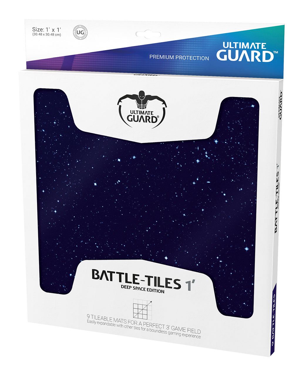 Ultimate Guard Battle-Tiles 1' Dark Space 30 x 30 cm (9) - Versand: 5-7 Tage nach Bestellung
