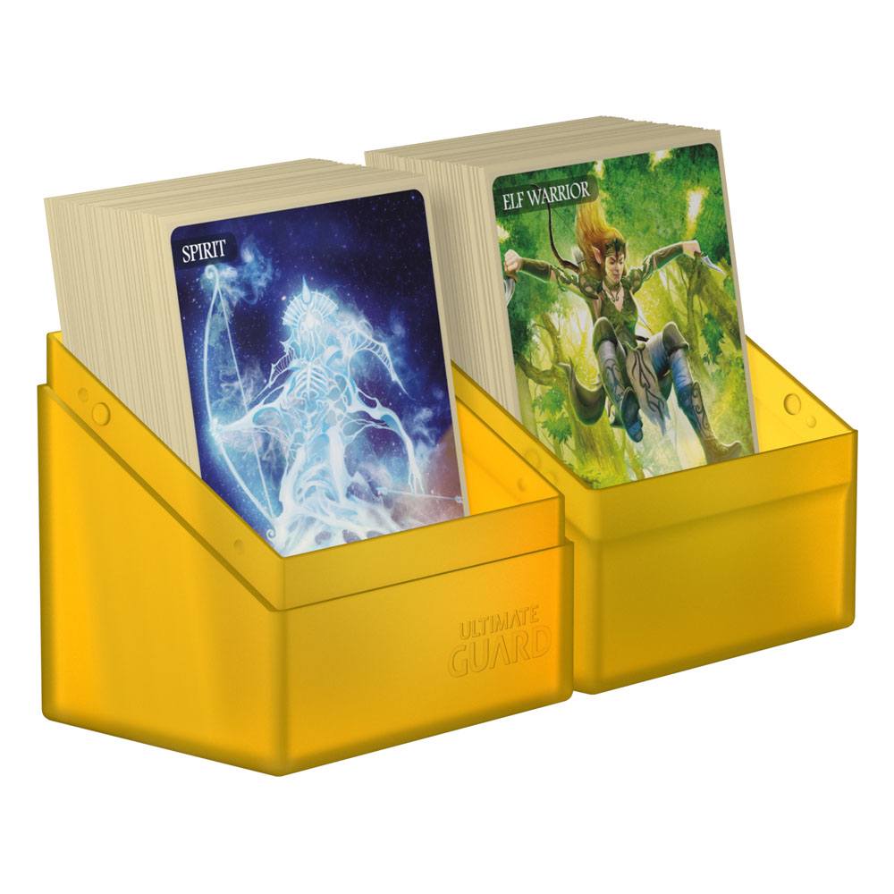 Ultimate Guard Boulder Deck Case 80+ Standardgröße Bernstein - Versand: 5-7 Tage nach Bestellung