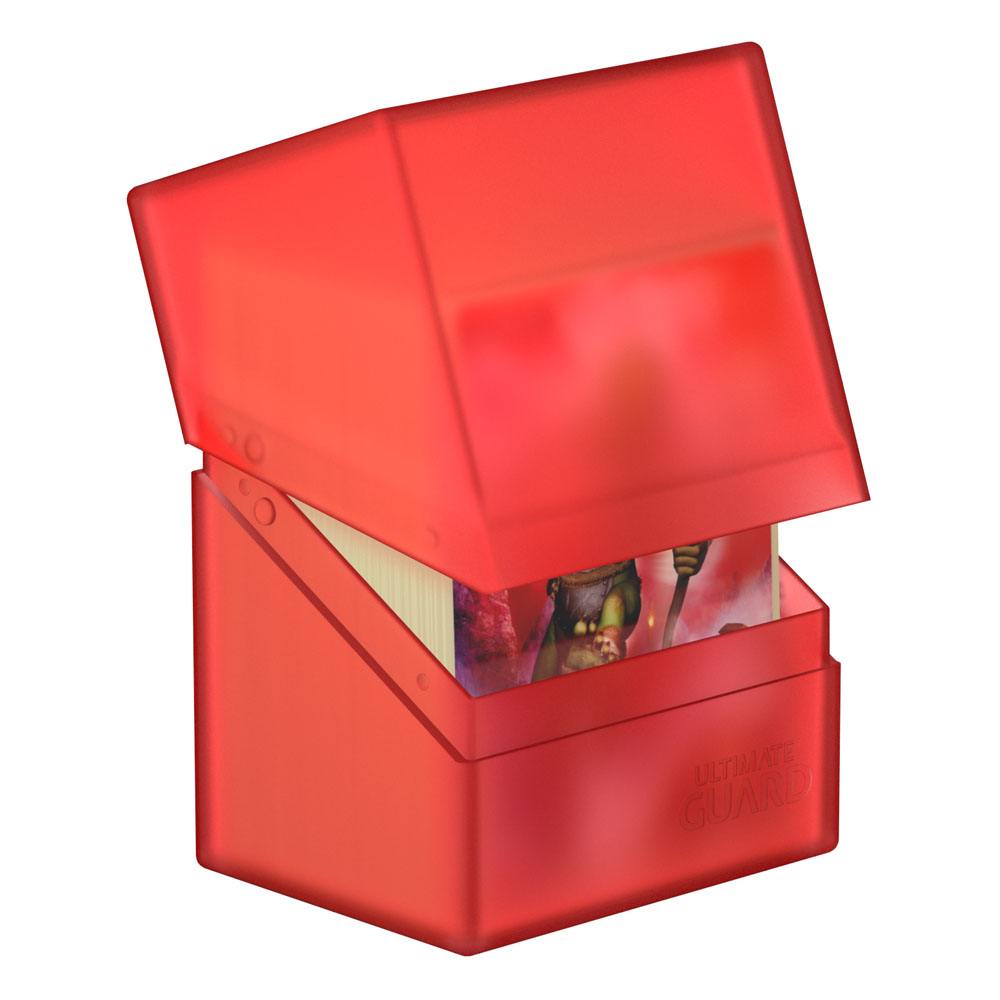 Ultimate Guard Boulder Deck Case 80+ Standardgröße Ruby - Versand: 5-7 Tage nach Bestellung