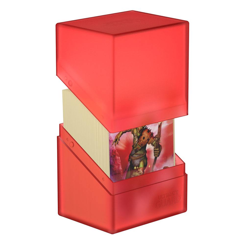 Ultimate Guard Boulder Deck Case 80+ Standardgröße Ruby - Versand: 5-7 Tage nach Bestellung