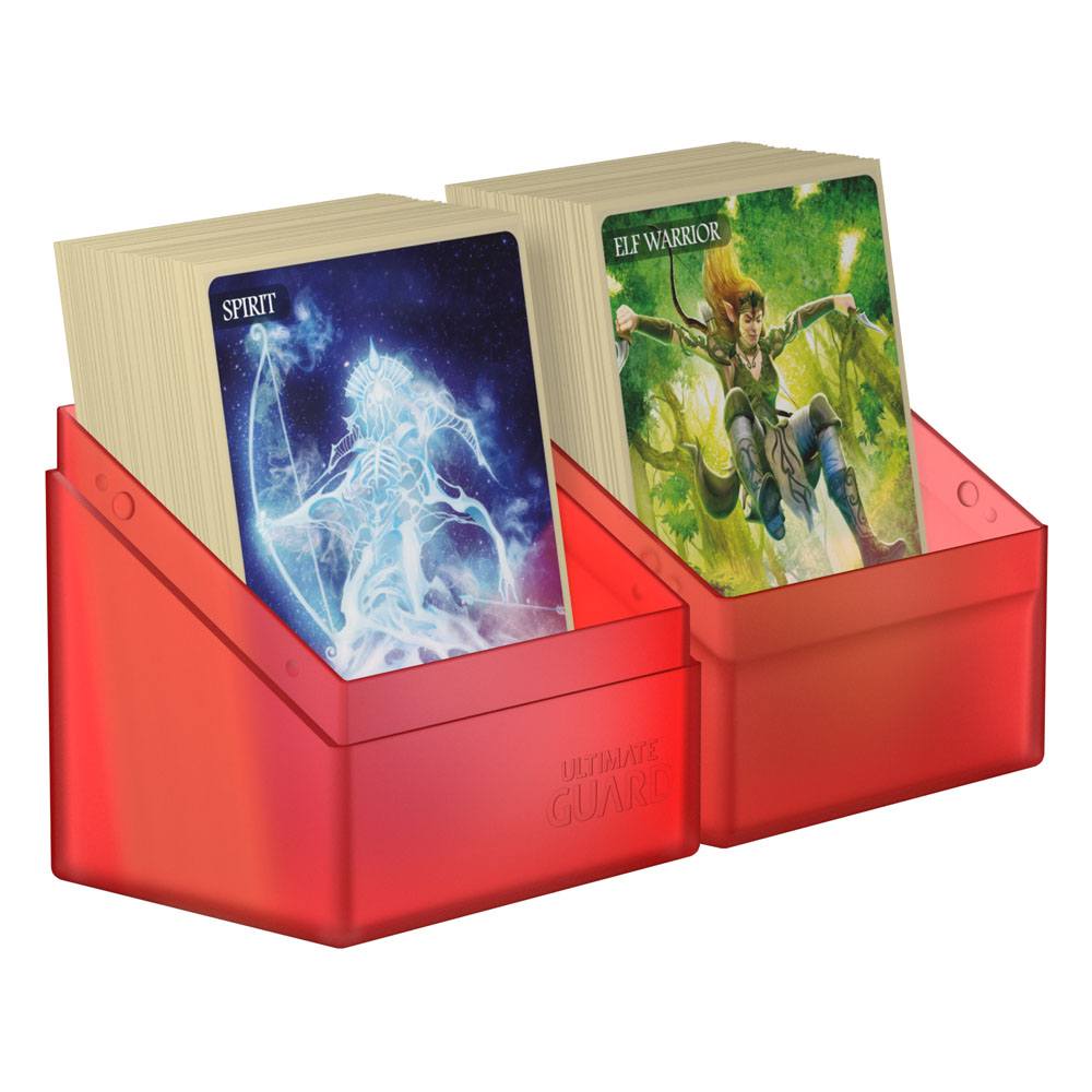 Ultimate Guard Boulder Deck Case 80+ Standardgröße Ruby - Versand: 5-7 Tage nach Bestellung