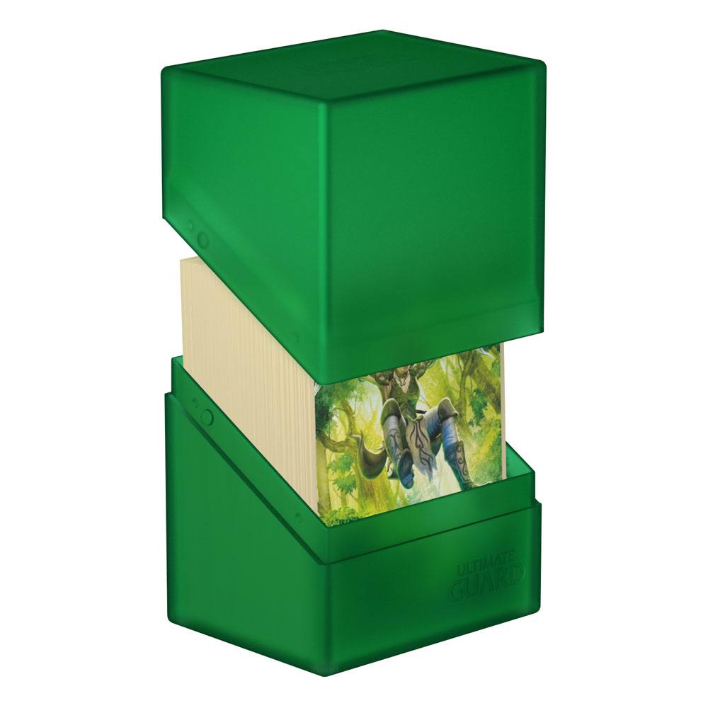 Ultimate Guard Boulder Deck Case 80+ Standardgröße Emerald - Versand: 5-7 Tage nach Bestellung