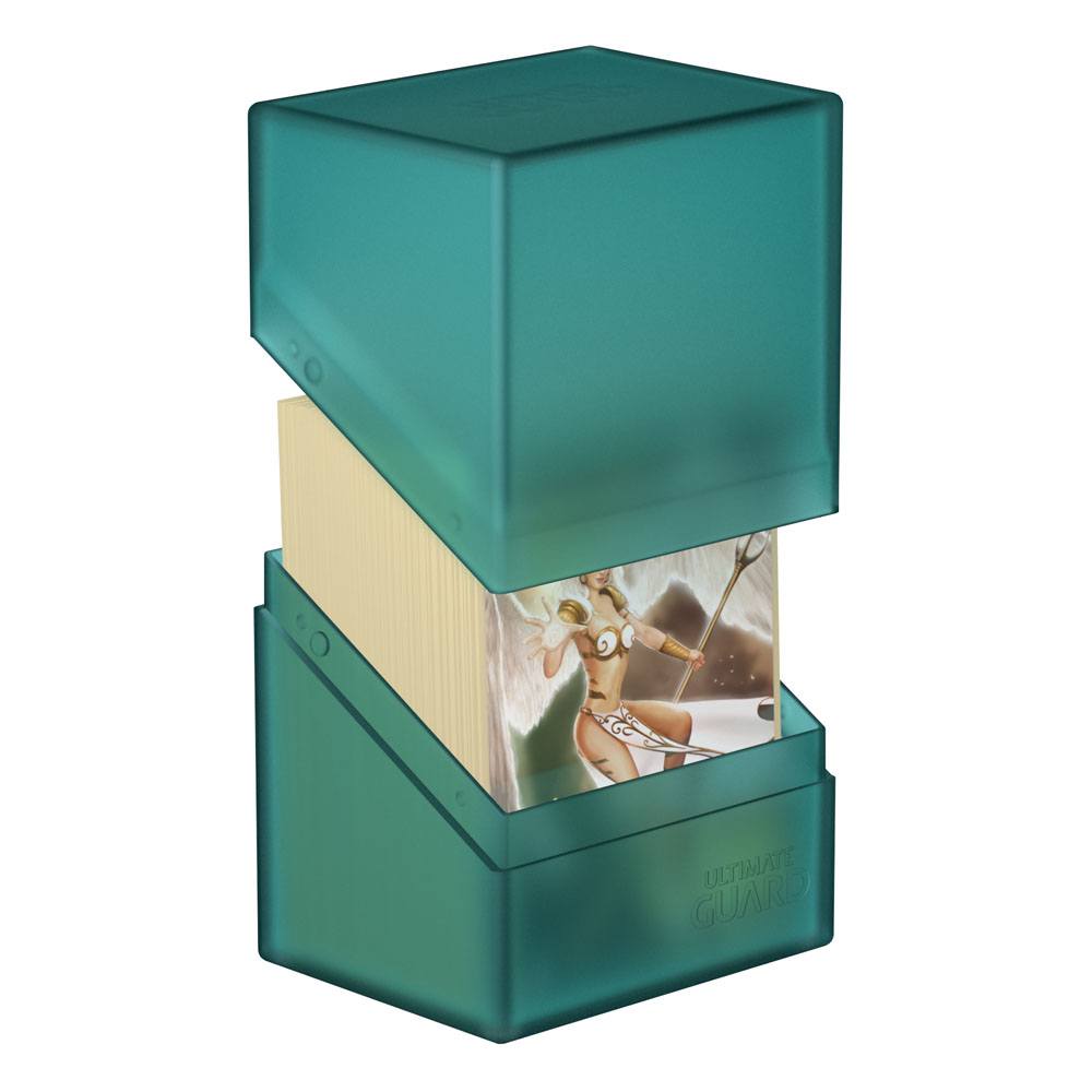 Ultimate Guard Boulder Deck Case 80+ Standardgröße Malachite - Versand: 5-7 Tage nach Bestellung