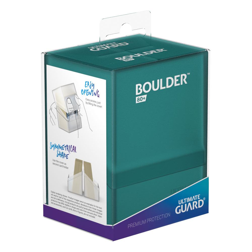 Ultimate Guard Boulder Deck Case 80+ Standardgröße Malachite - Versand: 5-7 Tage nach Bestellung