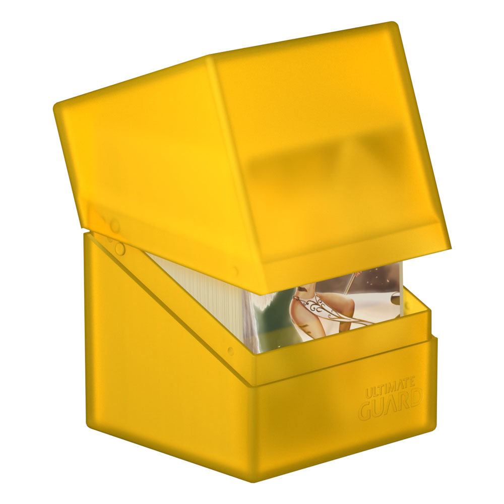 Ultimate Guard Boulder Deck Case 100+ Standardgröße Bernstein - Versand: 5-7 Tage nach Bestellung
