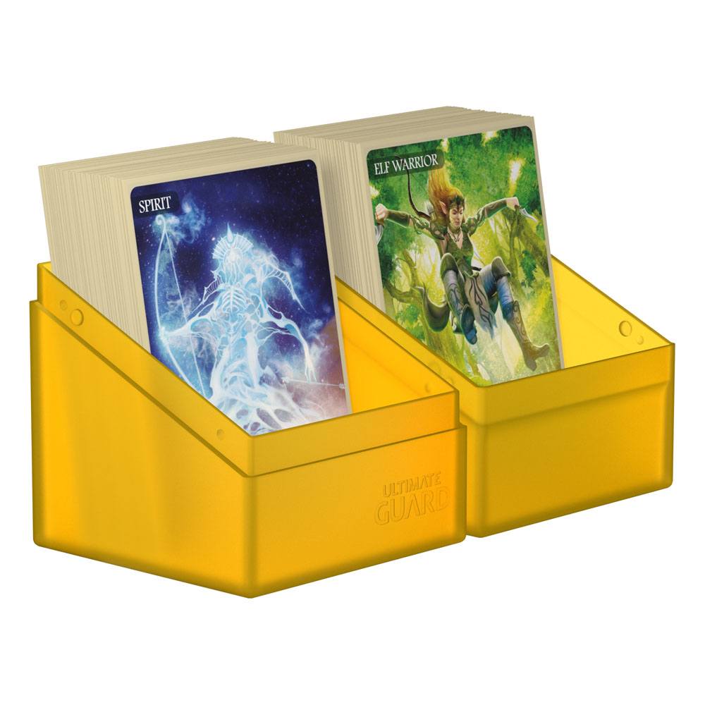 Ultimate Guard Boulder Deck Case 100+ Standardgröße Bernstein - Versand: 5-7 Tage nach Bestellung
