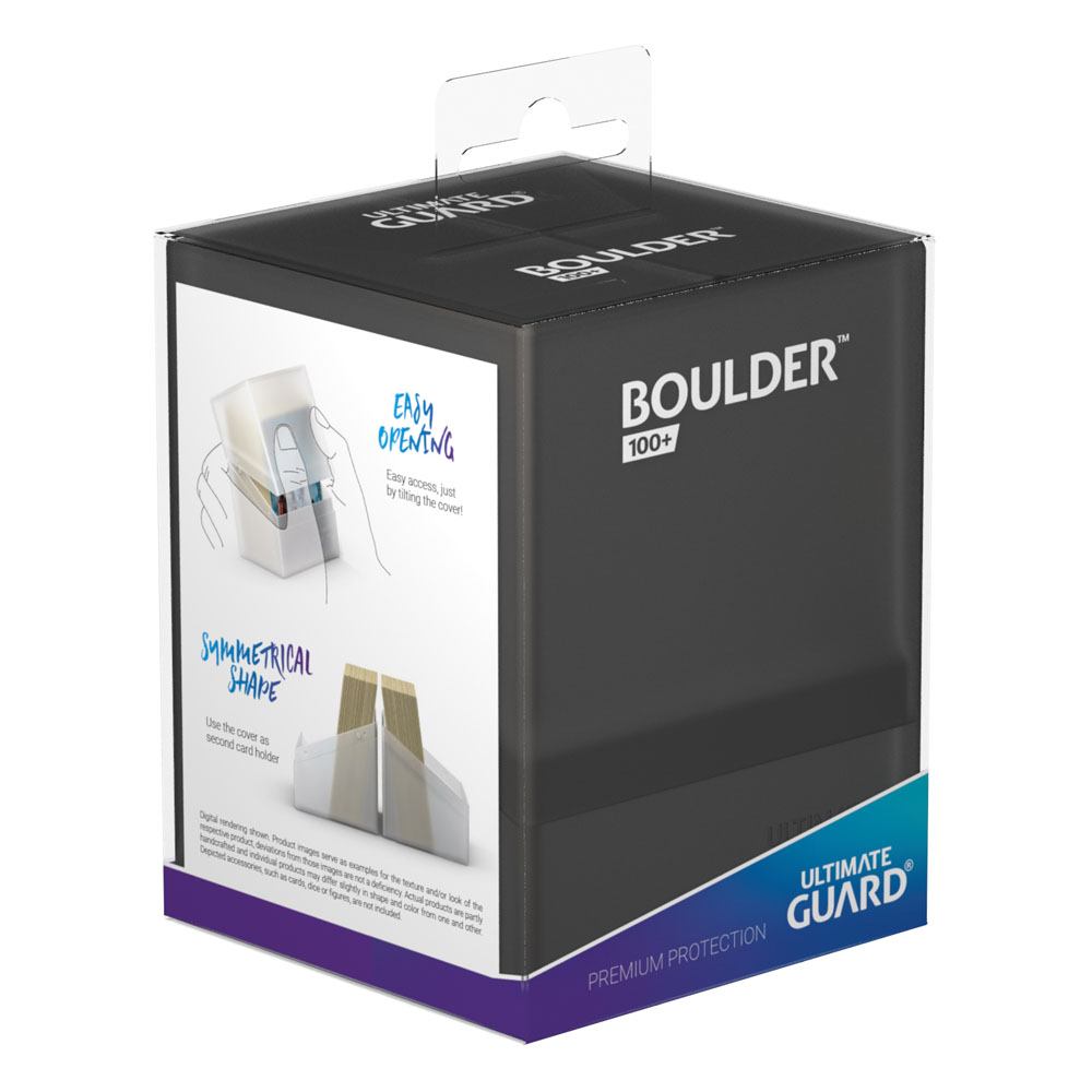 Ultimate Guard Boulder Deck Case 100+ Standardgröße Onyx - Versand: 5-7 Tage nach Bestellung