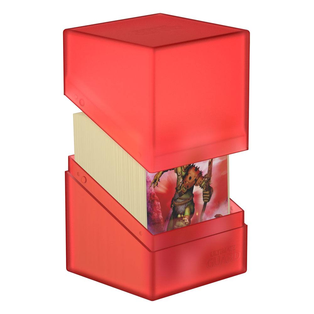 Ultimate Guard Boulder Deck Case 100+ Standardgröße Ruby - Versand: 5-7 Tage nach Bestellung