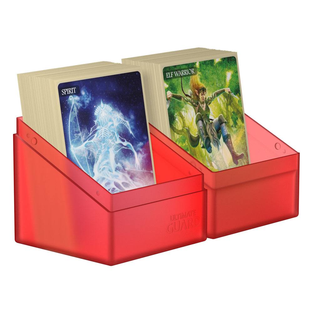 Ultimate Guard Boulder Deck Case 100+ Standardgröße Ruby - Versand: 5-7 Tage nach Bestellung