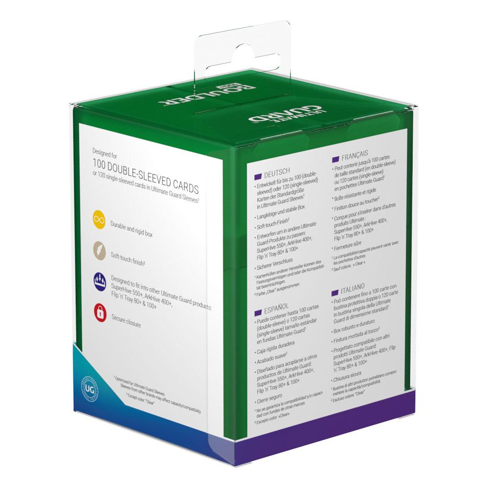 Ultimate Guard Boulder Deck Case 100+ Standardgröße Emerald - Versand: 5-7 Tage nach Bestellung