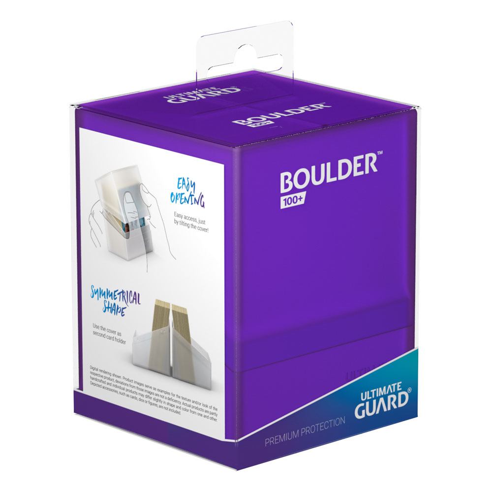 Ultimate Guard Boulder Deck Case 100+ Standardgröße Amethyst - Versand: 5-7 Tage nach Bestellung