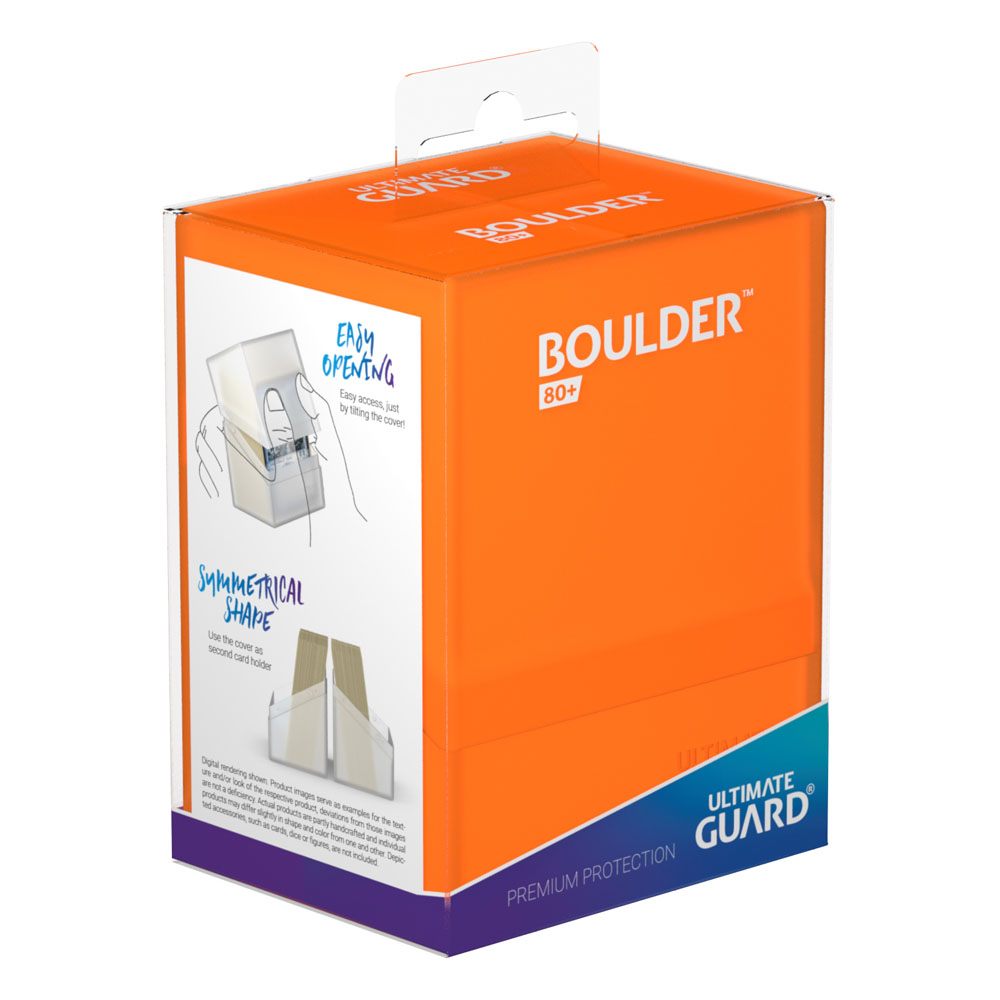 Ultimate Guard Boulder Deck Case 80+ Standardgröße Poppy Topaz - Versand: 5-7 Tage nach Bestellung