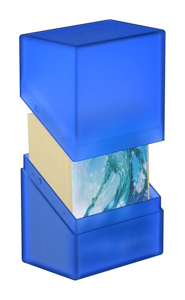 Ultimate Guard Boulder Deck Case 60+ Standardgröße Sapphire - Versand: 5-7 Tage nach Bestellung