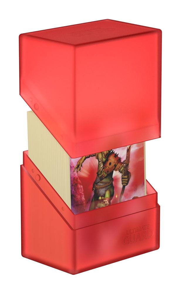 Ultimate Guard Boulder Deck Case 60+ Standardgröße Ruby - Versand: 5-7 Tage nach Bestellung