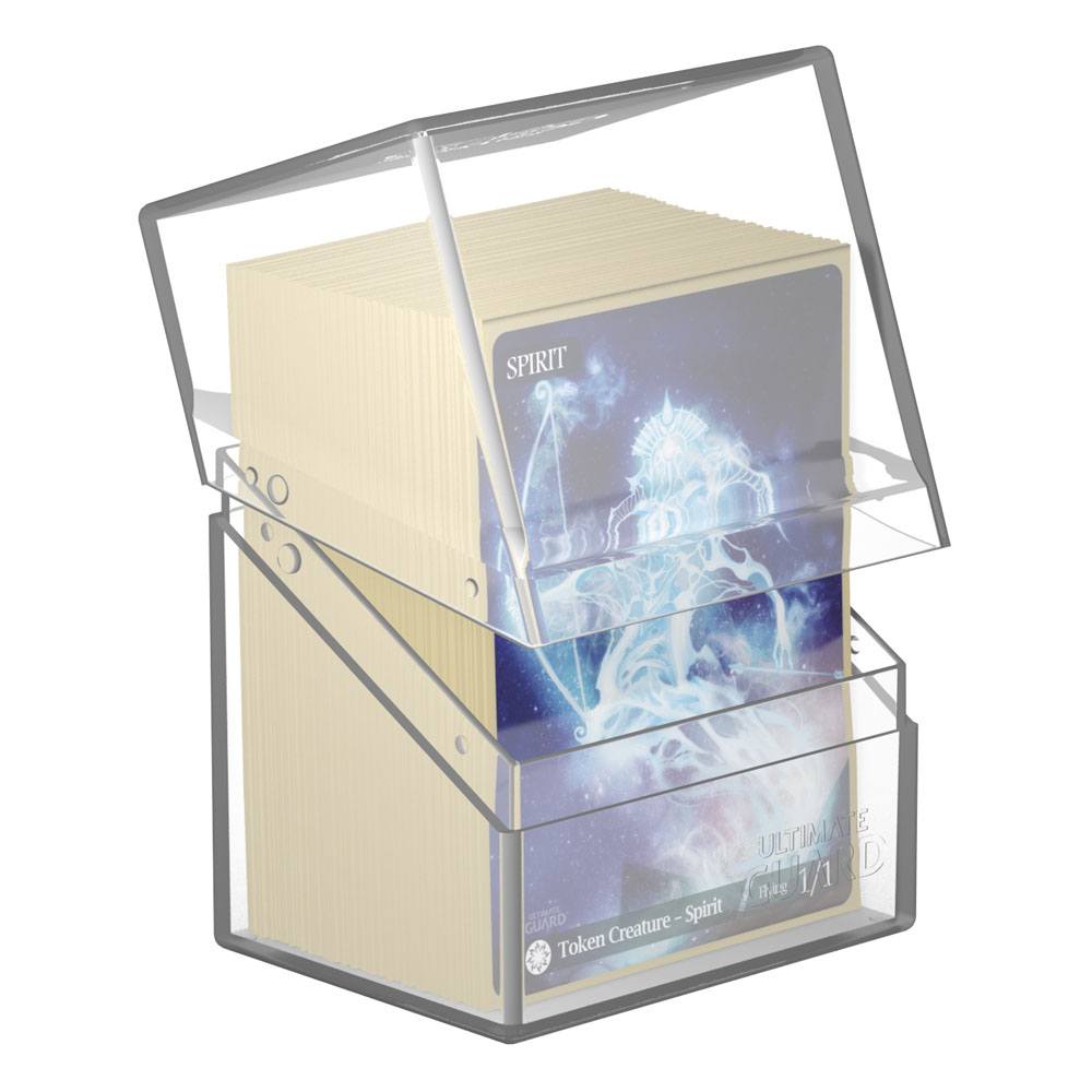 Ultimate Guard Boulder Deck Case 80+ Standardgröße Transparent - Versand: 5-7 Tage nach Bestellung