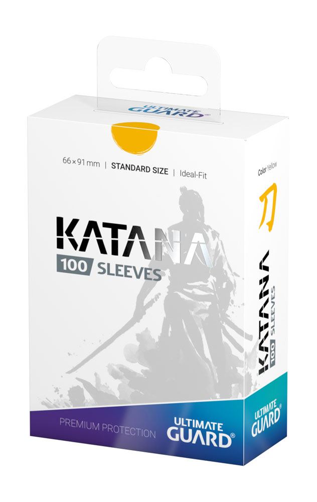 Ultimate Guard Katana Sleeves Standardgröße Gelb (100) - Versand: 5-7 Tage nach Bestellung