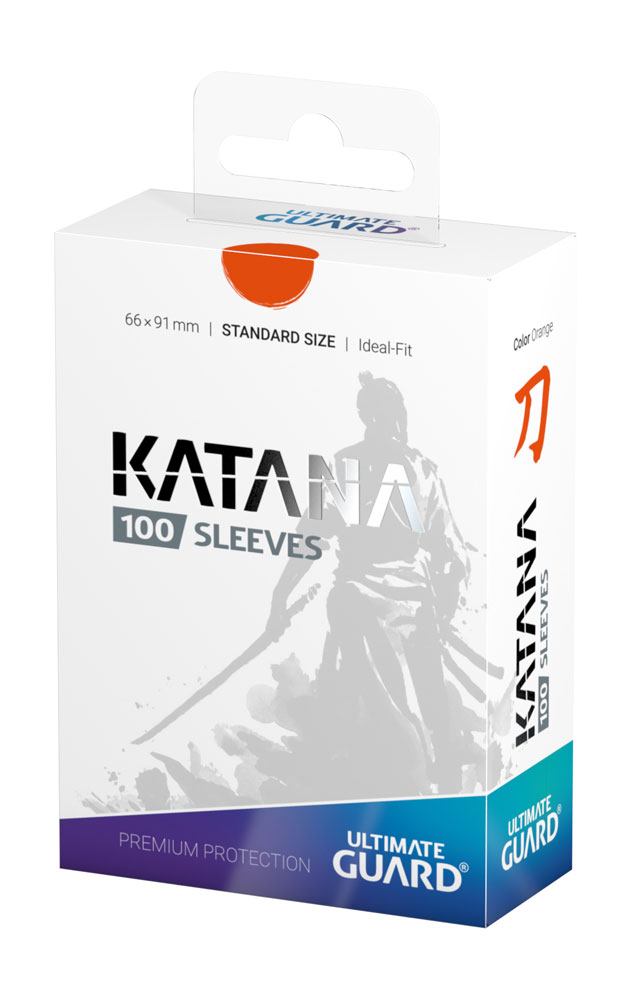 Ultimate Guard Katana Sleeves Standardgröße Orange (100) - Versand: 5-7 Tage nach Bestellung