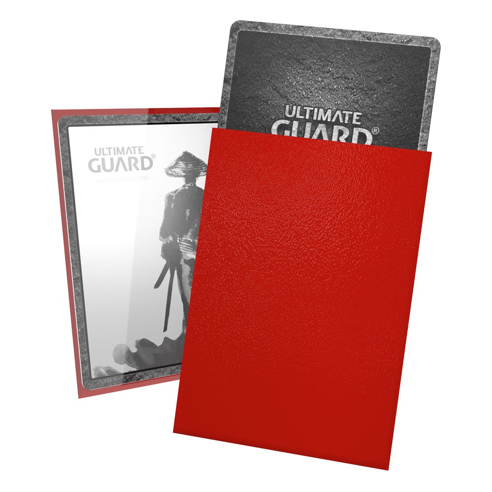 Ultimate Guard Katana Sleeves Japanische Größe Rot (60) - Versand: 5-7 Tage nach Bestellung