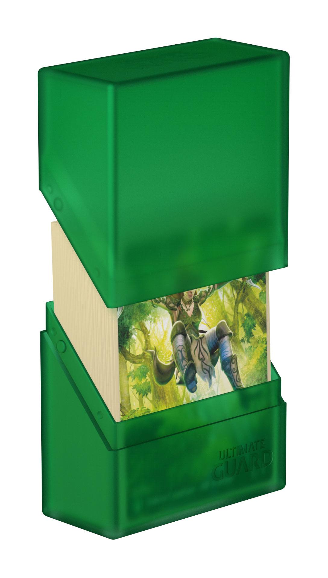 Ultimate Guard Boulder Deck Case 40+ Standardgröße Emerald - Versand: 5-7 Tage nach Bestellung