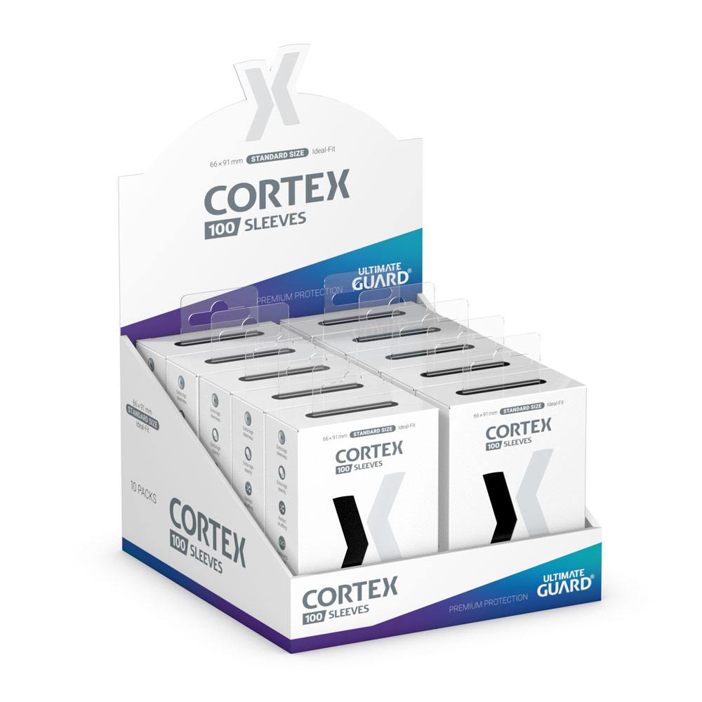 Ultimate Guard Cortex Sleeves Standardgröße Schwarz (100) - Preorder - ETA: 30.09.2025