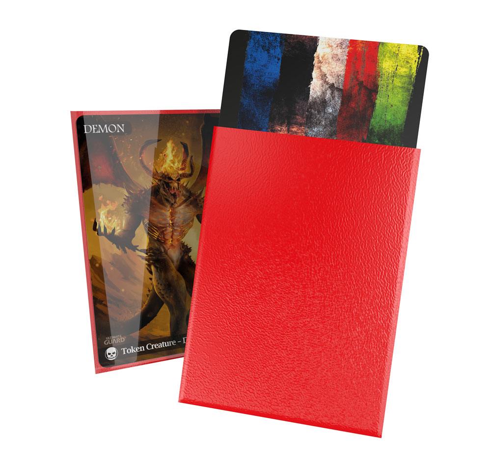 Ultimate Guard Cortex Sleeves Standardgröße Rot (100) - Preorder - ETA: 19.12.2025
