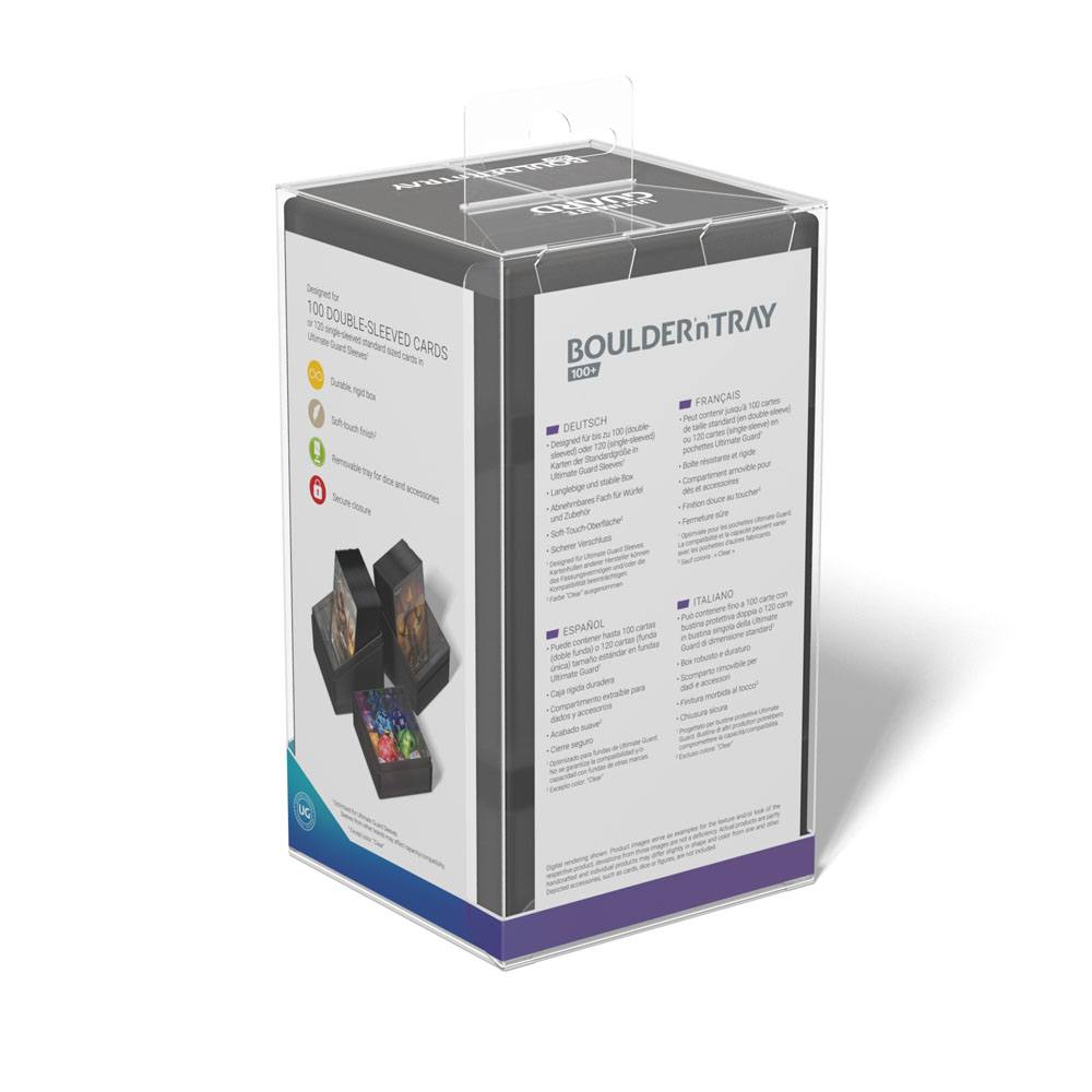 Ultimate Guard Boulder´n´Tray 100+ Onyx - Versand: 5-7 Tage nach Bestellung