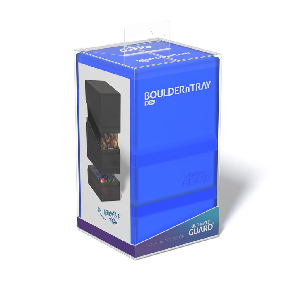 Ultimate Guard Boulder´n´Tray 100+ Sapphire - Versand: 5-7 Tage nach Bestellung
