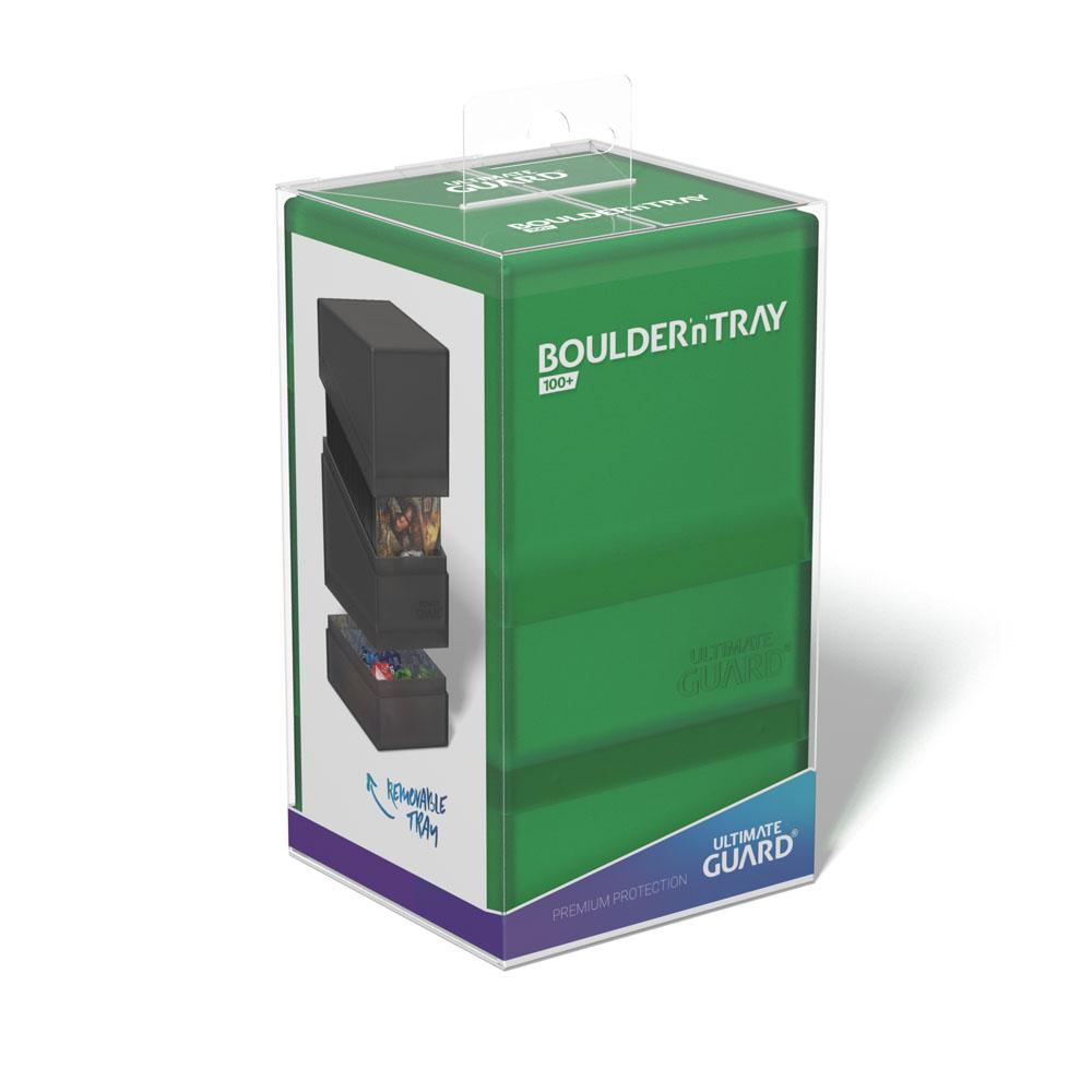 Ultimate Guard Boulder´n´Tray 100+ Emerald - Versand: 5-7 Tage nach Bestellung