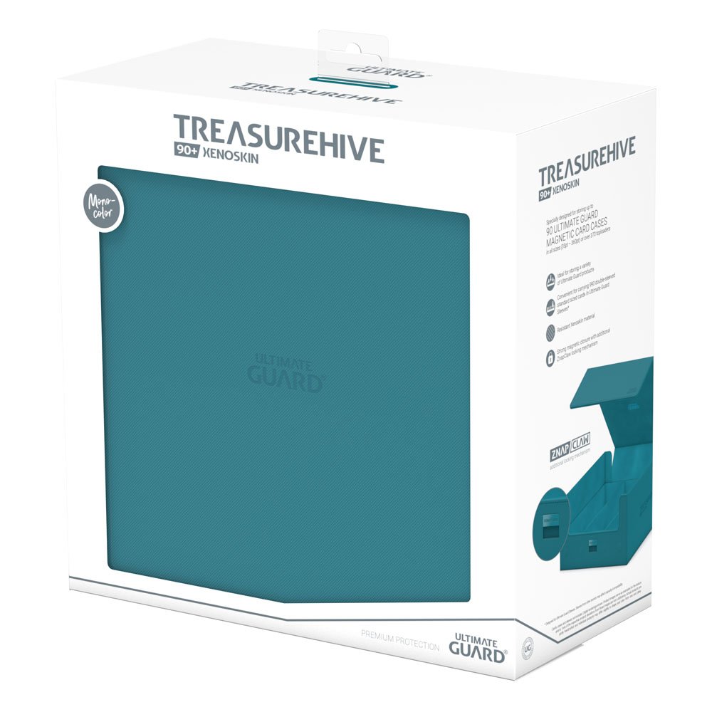 Ultimate Guard Treasurehive 90+ XenoSkin Petrolblau - Versand: 5-7 Tage nach Bestellung
