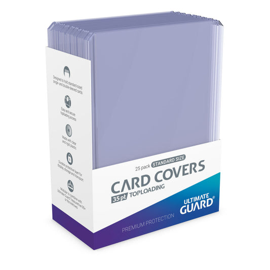 Ultimate Guard Card Covers Toploading 35 pt Transparent (25er-Pack) - Versand: 5-7 Tage nach Bestellung
