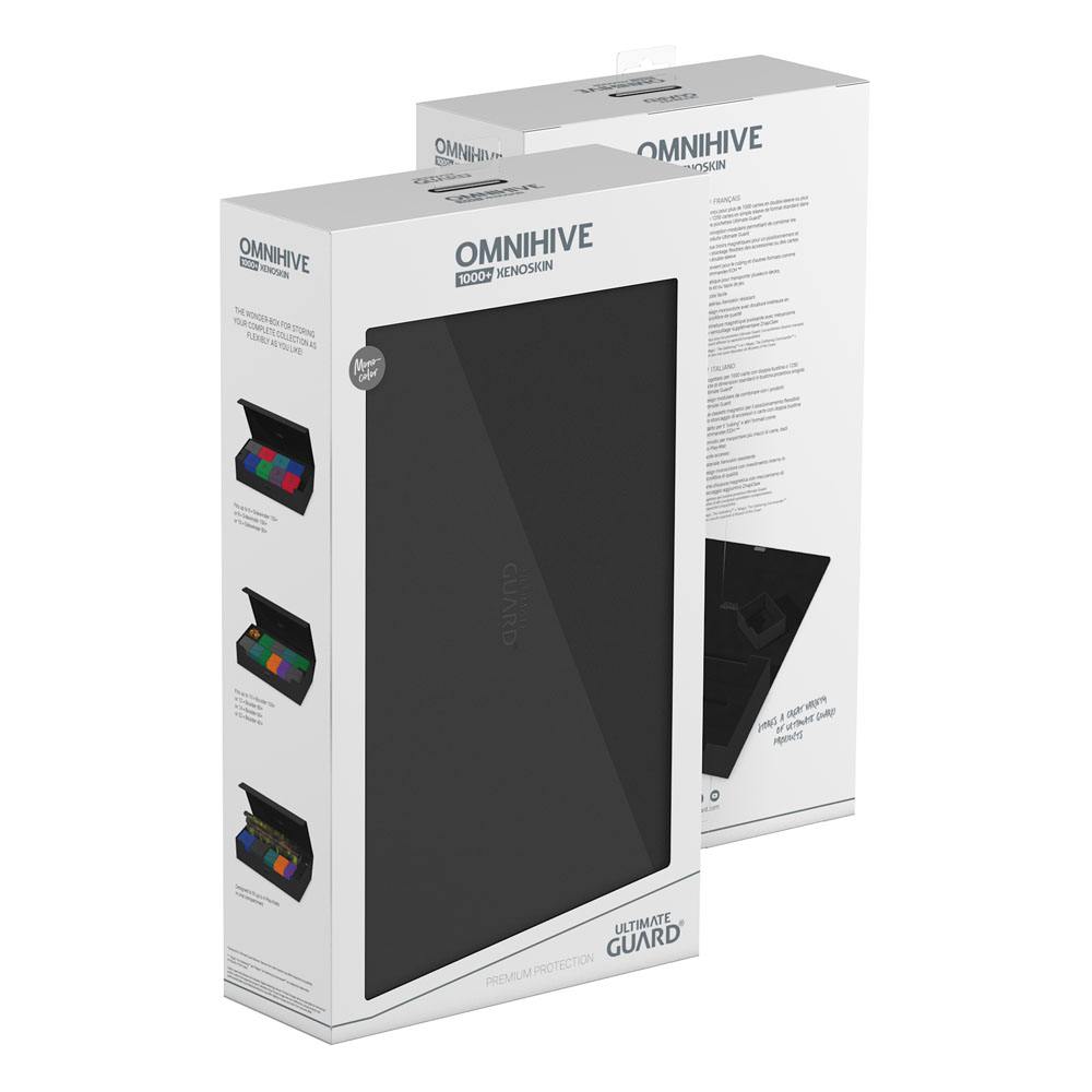 Ultimate Guard Omnihive 1000+ XenoSkin Schwarz - Versand: 5-7 Tage nach Bestellung