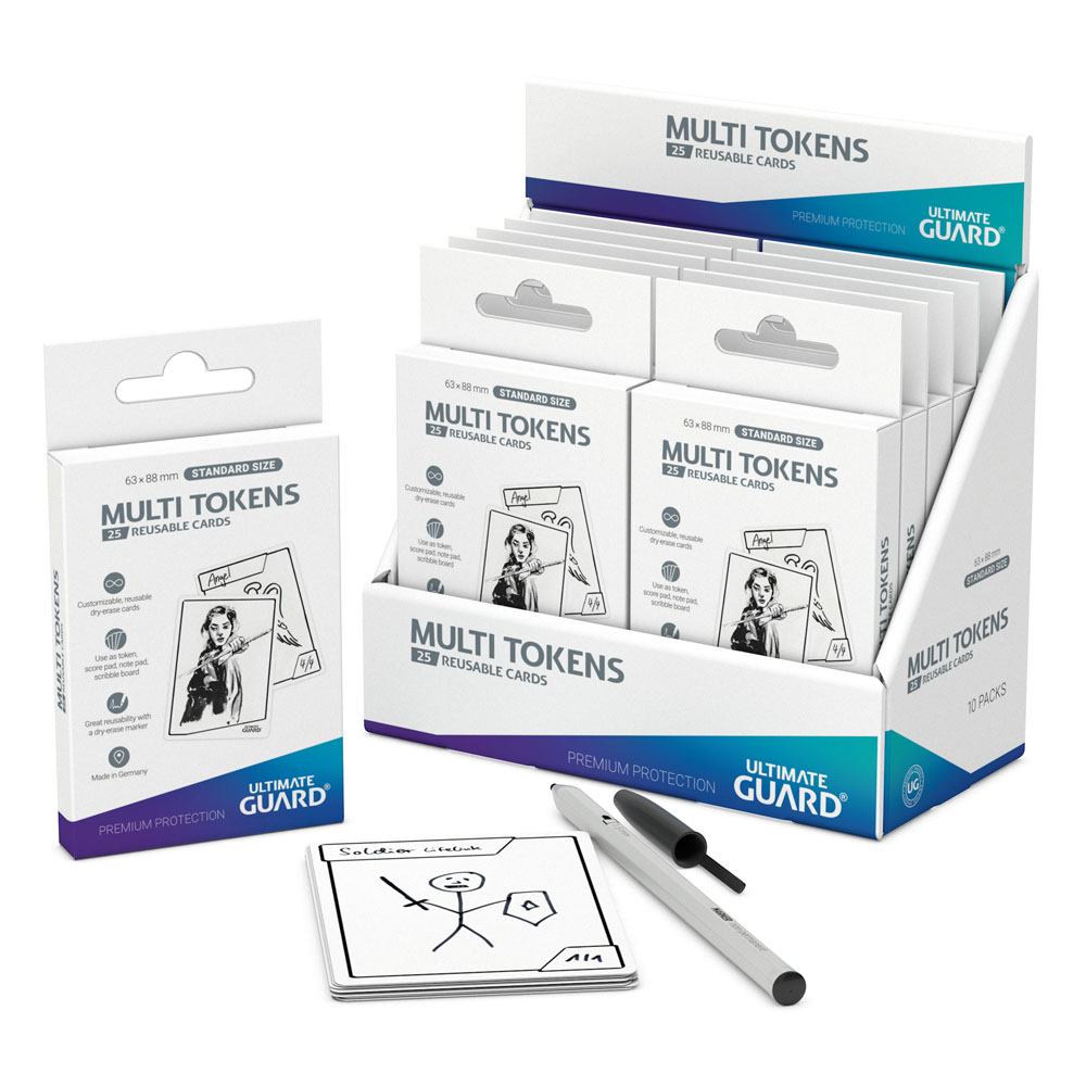 Ultimate Guard Multi Tokens (25er-Pack) - Versand: 5-7 Tage nach Bestellung