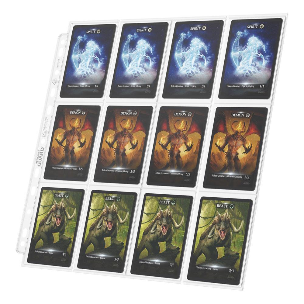 Ultimate Guard 24-Pocket QuadRow Pages Side-Loading Transparent (10) - Preorder - ETA: 30.09.2025