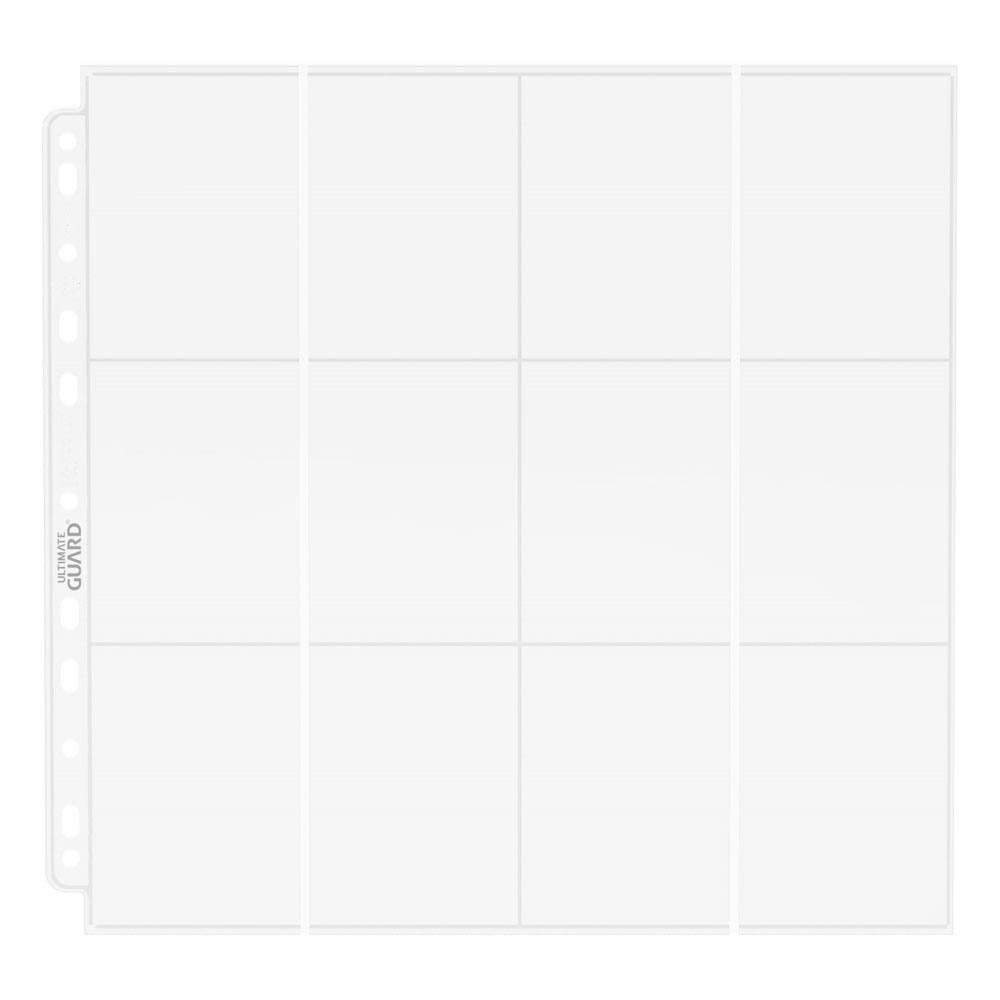 Ultimate Guard 24-Pocket QuadRow Pages Side-Loading Transparent (10) - Preorder - ETA: 30.09.2025