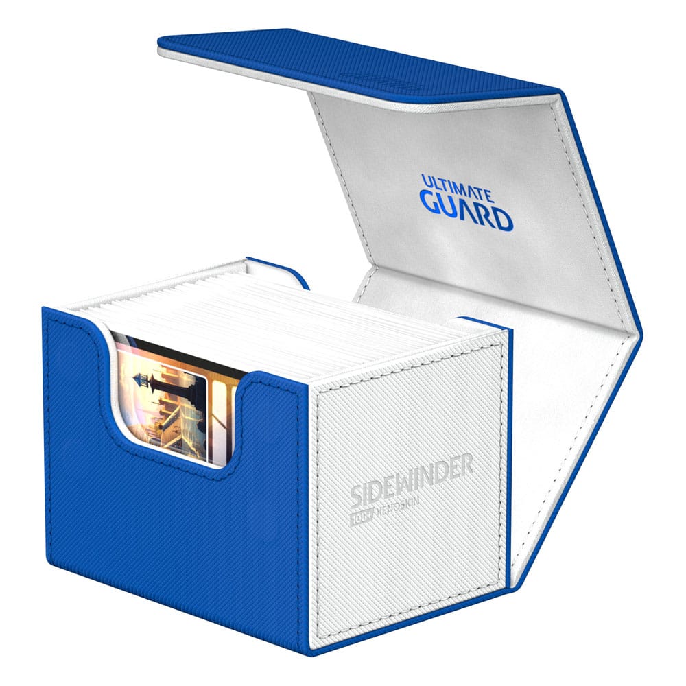 Ultimate Guard Sidewinder 100+ XenoSkin SYNERGY Blau/Weiß - Versand: 5-7 Tage nach Bestellung