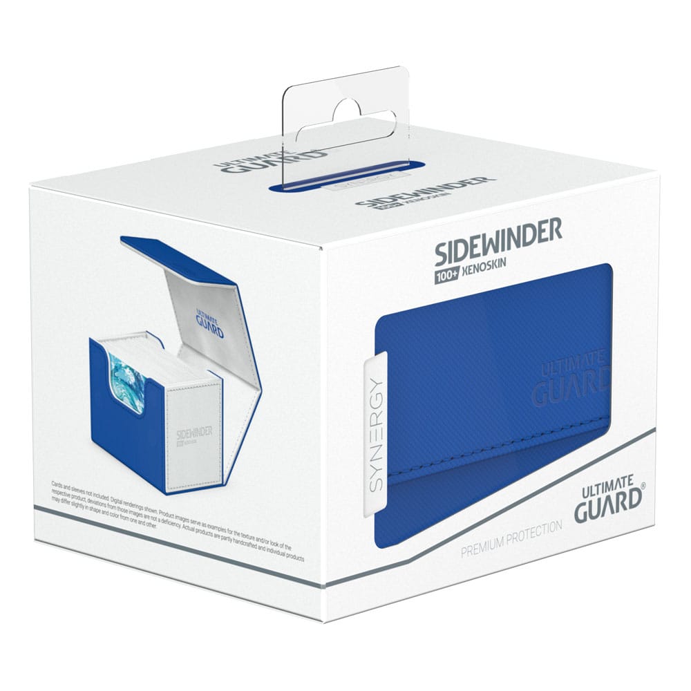 Ultimate Guard Sidewinder 100+ XenoSkin SYNERGY Blau/Weiß - Versand: 5-7 Tage nach Bestellung