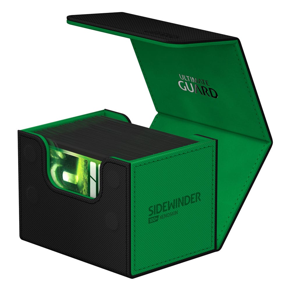 Ultimate Guard Sidewinder 100+ XenoSkin SYNERGY Schwarz/Grün - Versand: 5-7 Tage nach Bestellung