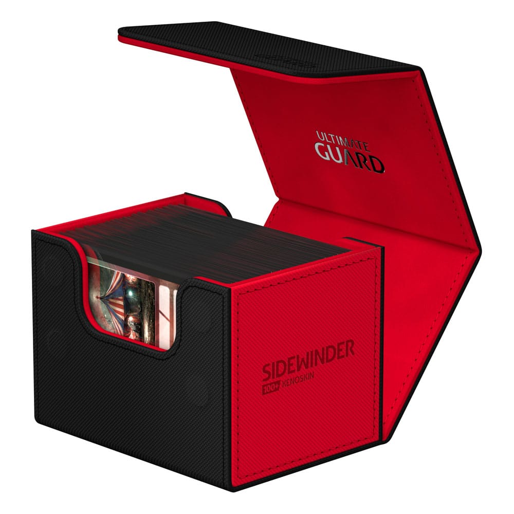 Ultimate Guard Sidewinder 100+ XenoSkin SYNERGY Schwarz/Rot - Preorder - ETA: 22.09.2025