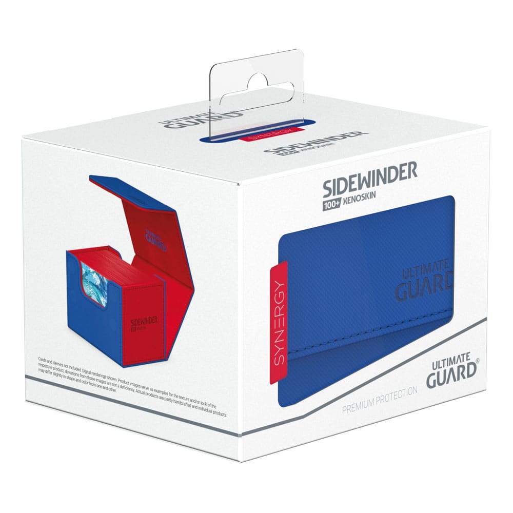 Ultimate Guard Sidewinder 100+ XenoSkin SYNERGY Blau/Rot - Versand: 5-7 Tage nach Bestellung