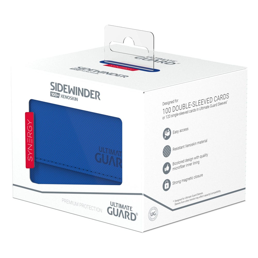 Ultimate Guard Sidewinder 100+ XenoSkin SYNERGY Blau/Rot - Versand: 5-7 Tage nach Bestellung