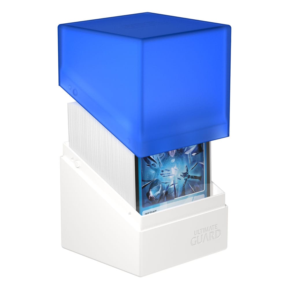 Ultimate Guard Boulder Deck Case 100+ SYNERGY Blau/Weiß - Versand: 5-7 Tage nach Bestellung