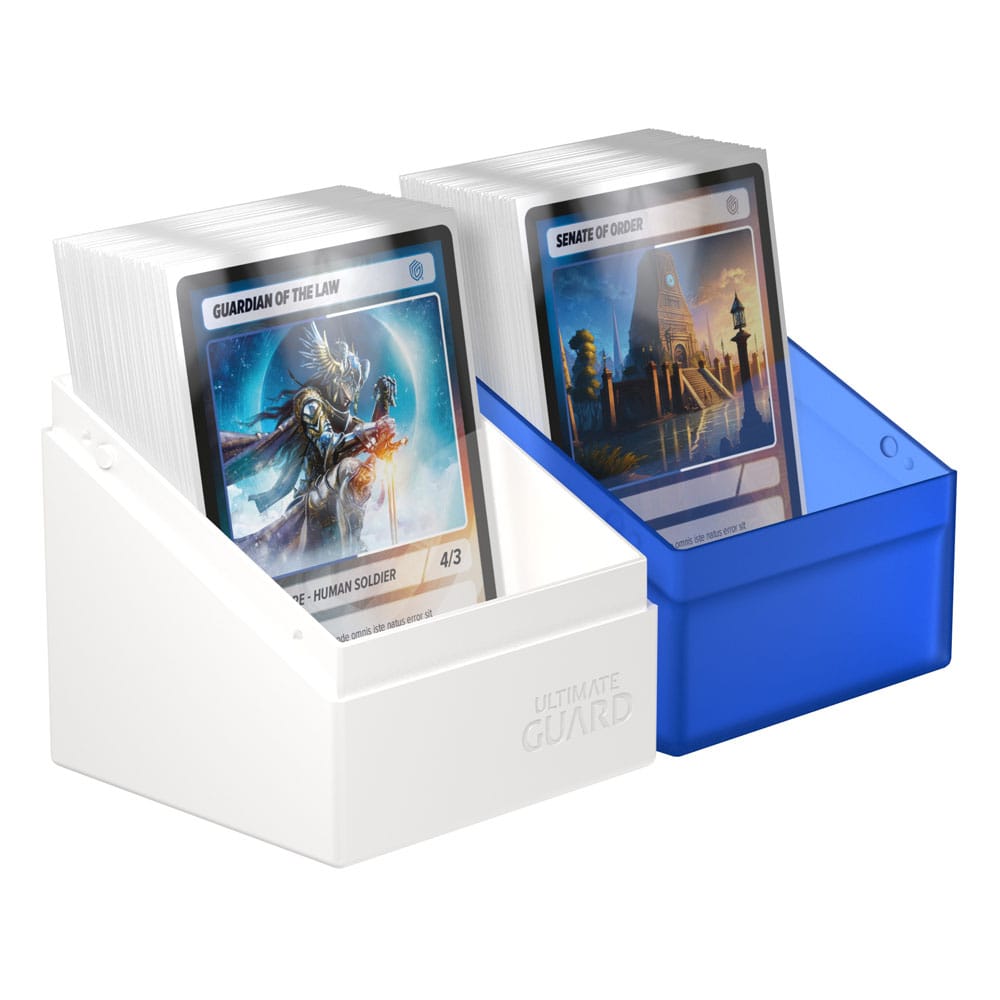 Ultimate Guard Boulder Deck Case 100+ SYNERGY Blau/Weiß - Versand: 5-7 Tage nach Bestellung