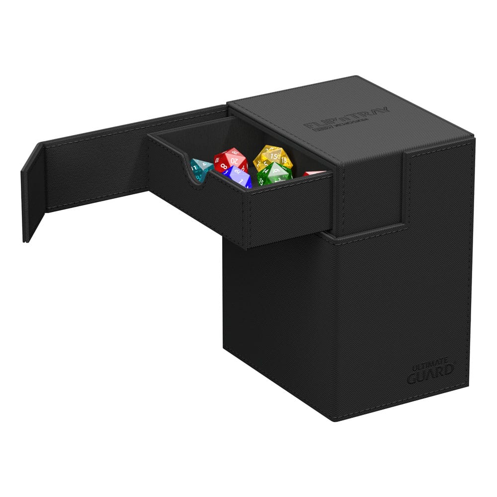 Ultimate Guard Flip`n`Tray 133+ XenoSkin Schwarz - Versand: 5-7 Tage nach Bestellung