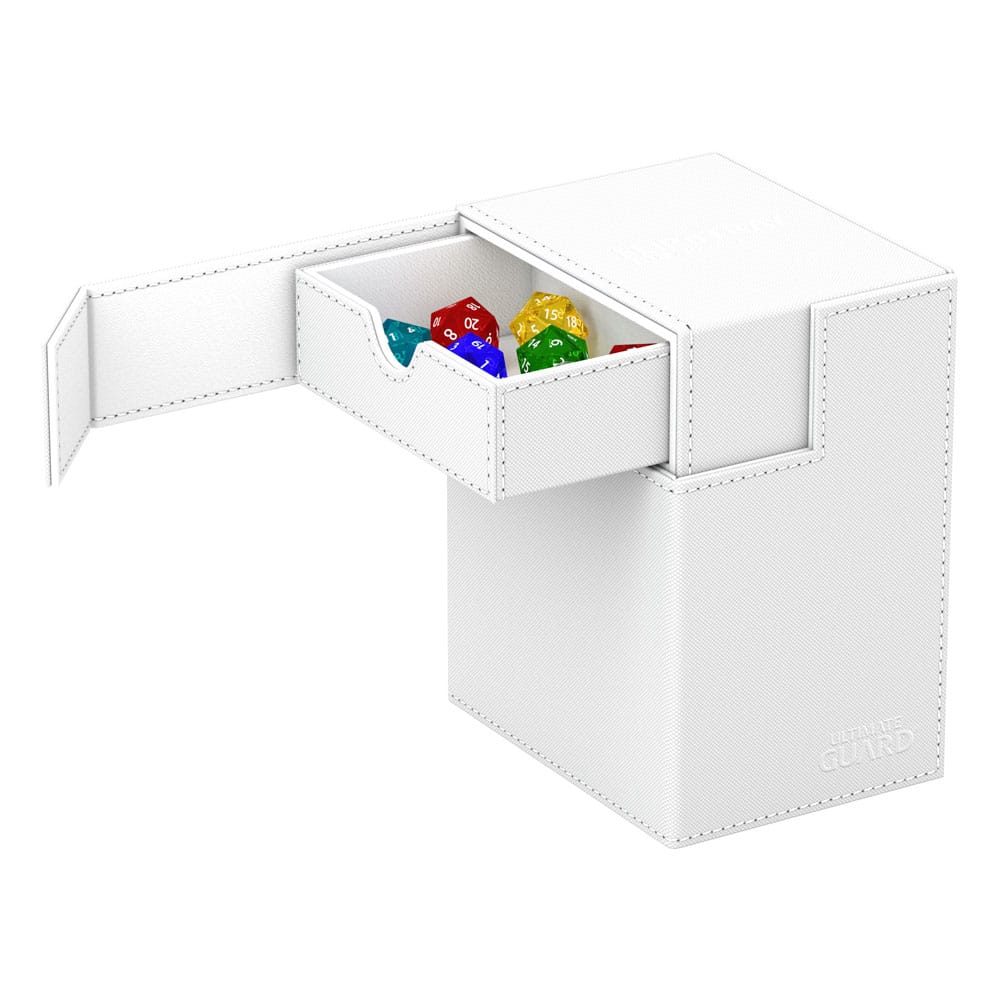 Ultimate Guard Flip`n`Tray 133+ XenoSkin Weiß - Versand: 5-7 Tage nach Bestellung