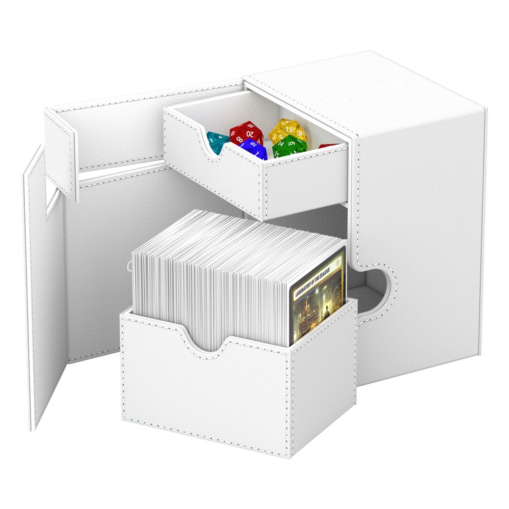Ultimate Guard Flip`n`Tray 133+ XenoSkin Weiß - Versand: 5-7 Tage nach Bestellung