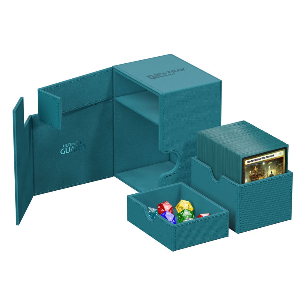 Ultimate Guard Flip`n`Tray 133+ XenoSkin Petrol - Versand: 5-7 Tage nach Bestellung