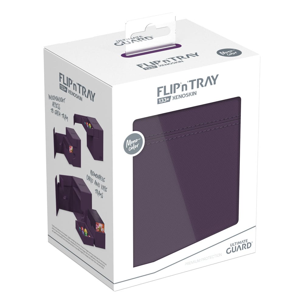 Ultimate Guard Flip`n`Tray 133+ XenoSkin Lila - Versand: 5-7 Tage nach Bestellung